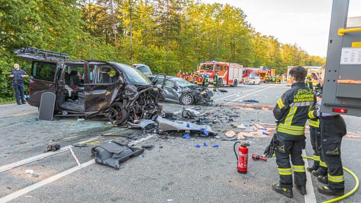 Verkehrsunfall in Burghausen