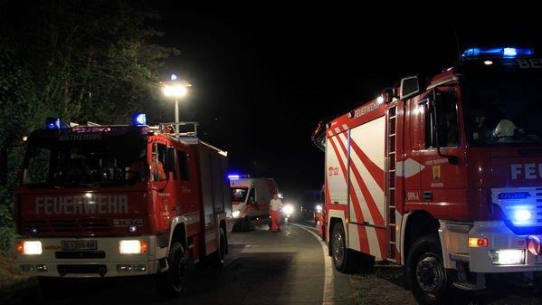Bilder vom Crash in Anthering