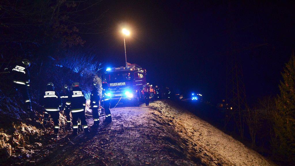 Pkw-Absturz in St. Johann