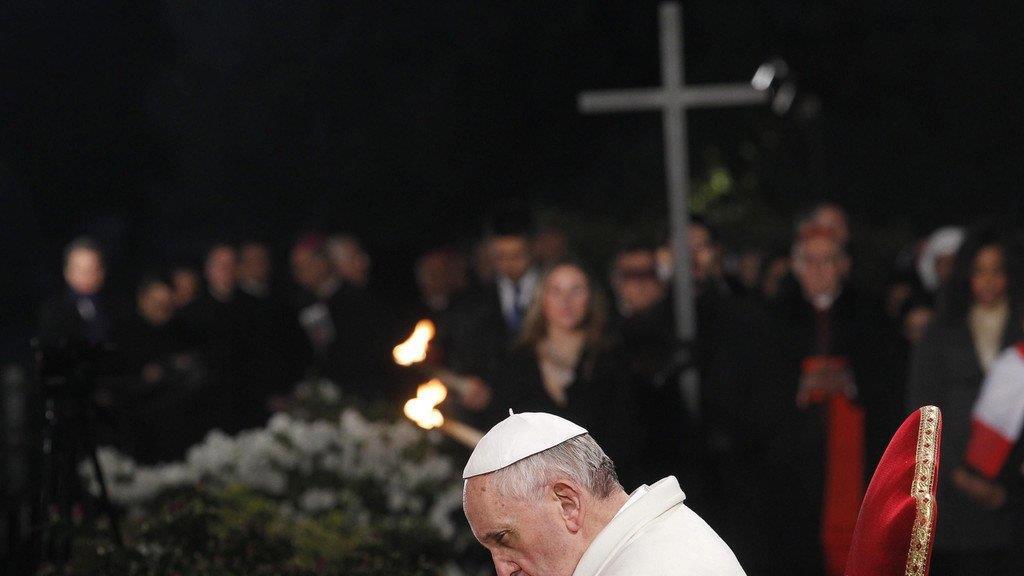 Papst Franziskus: Kreuzweg am Karfreitag