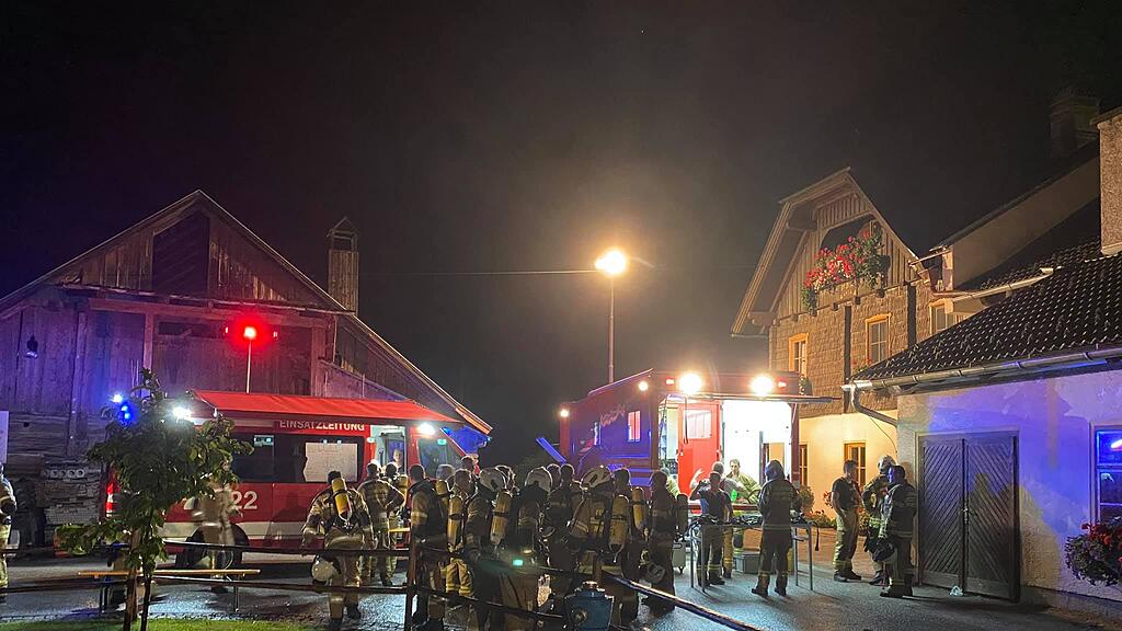 Brand bei St. Andrä