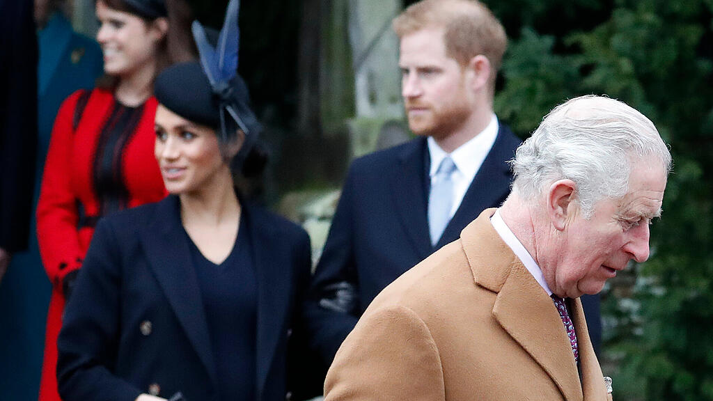 Royals auf Weg zum Weihnachtsgottesdienst