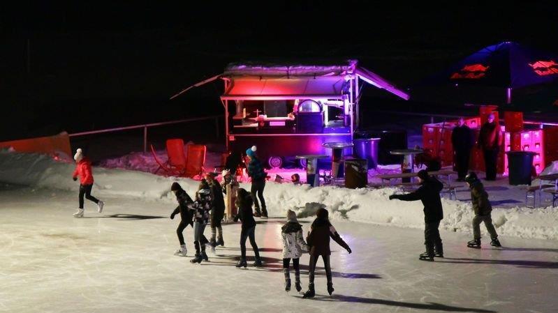 Größter Eislaufplatz in Seekirchen