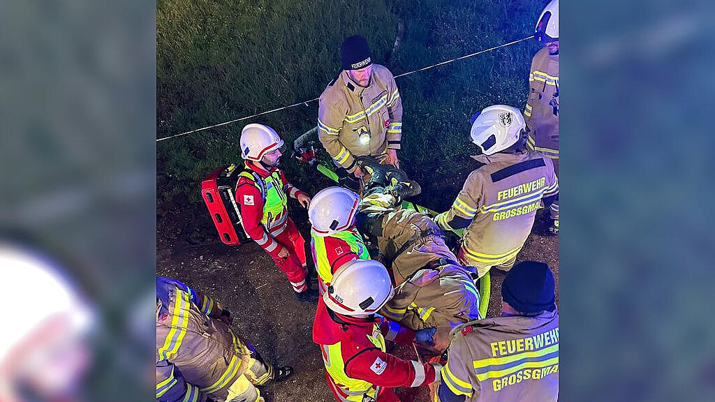 Feuerwehrübung in Großgmain