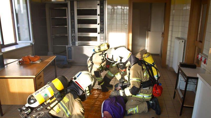 Übung in der Rauchmühle