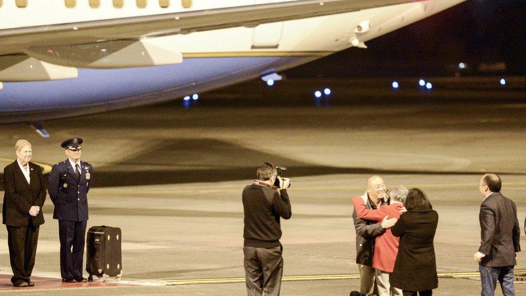 Die Air Force One in Aktion