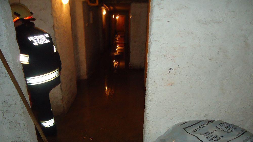 Überflutungen in Bad Ischl