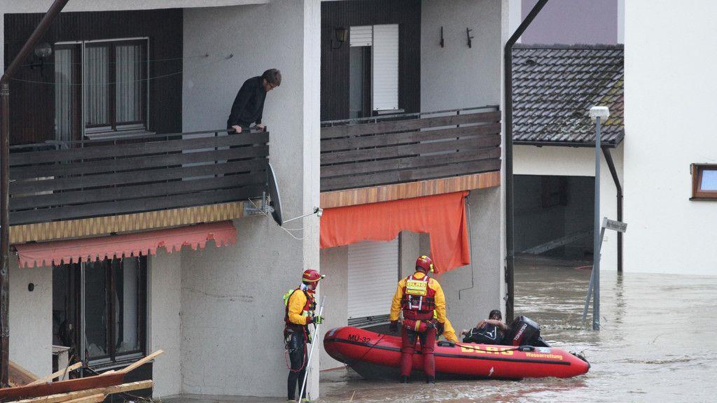 Hochwasser und Überflutungen in Simbach am Inn II