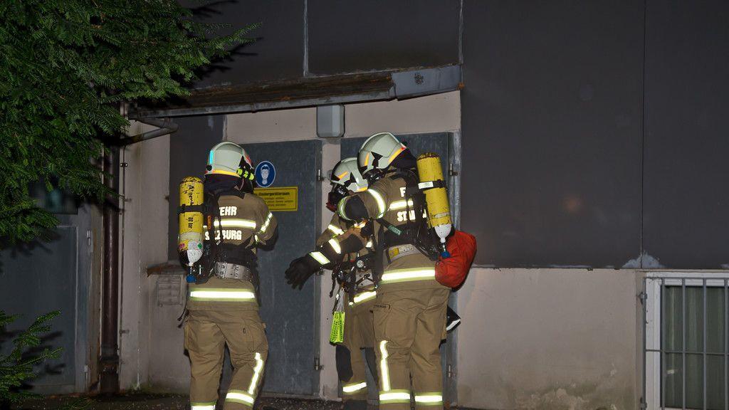 Großübung der Freiwilligen Feuerwehr Salzburg