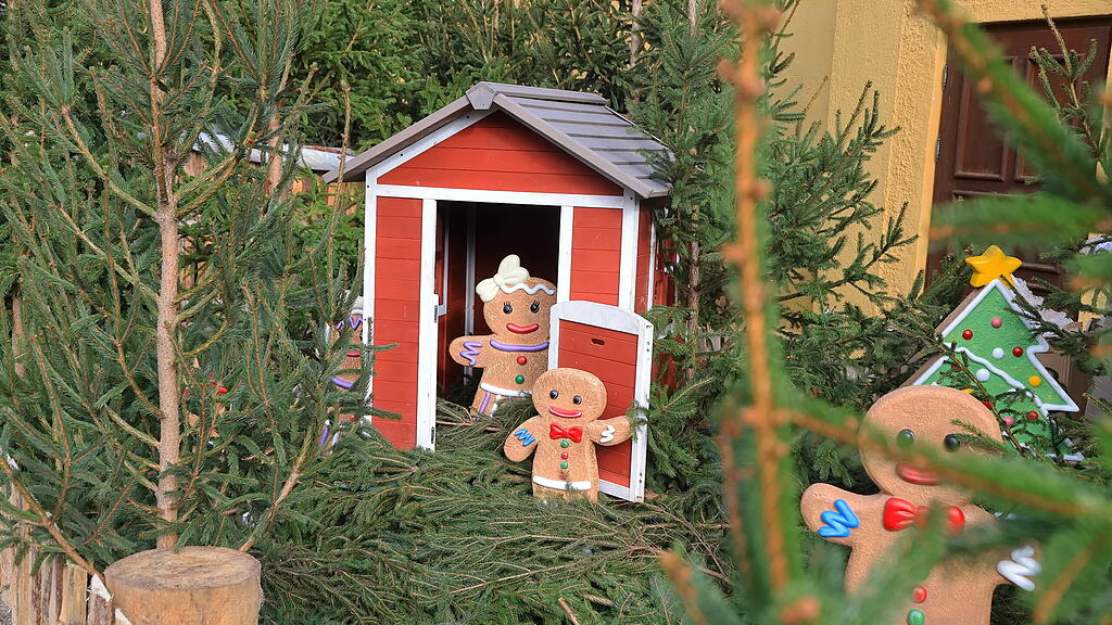 Aufbau Adventzauber Hellbrunn