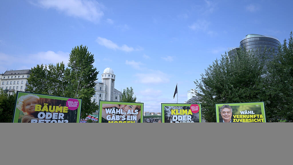 Plakat-Vorstellung der Grünen