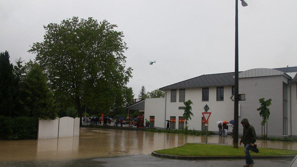 Hochwasseralarm im Lkr. Berchtesgadener Land