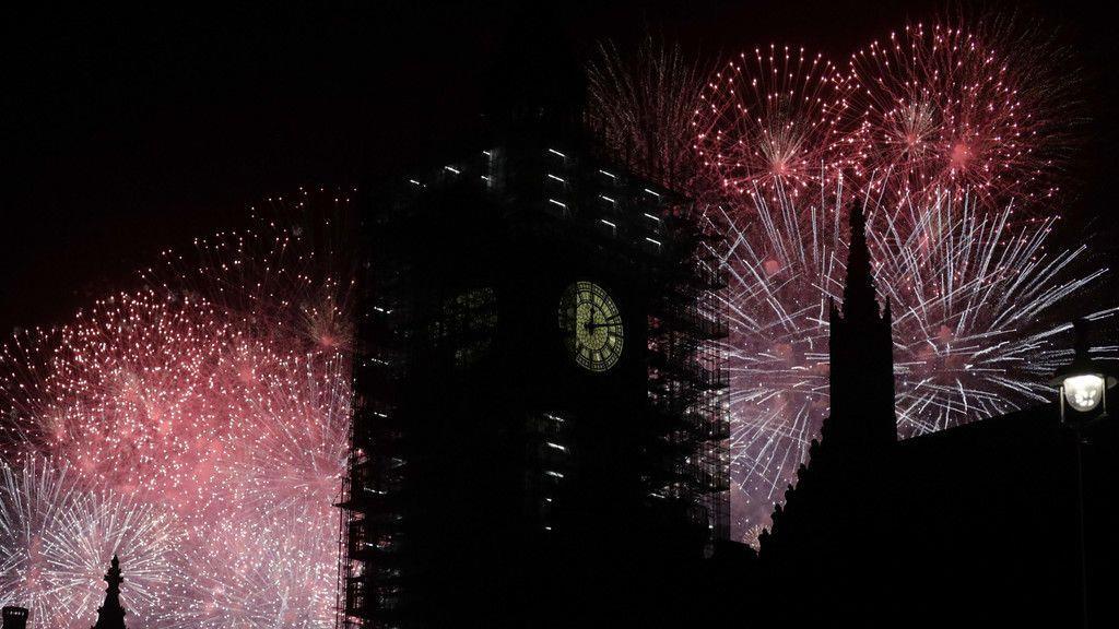 Silvester 2017 in London