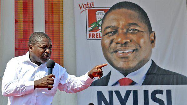 Nyusi bekam 57 Prozent der Stimmen
