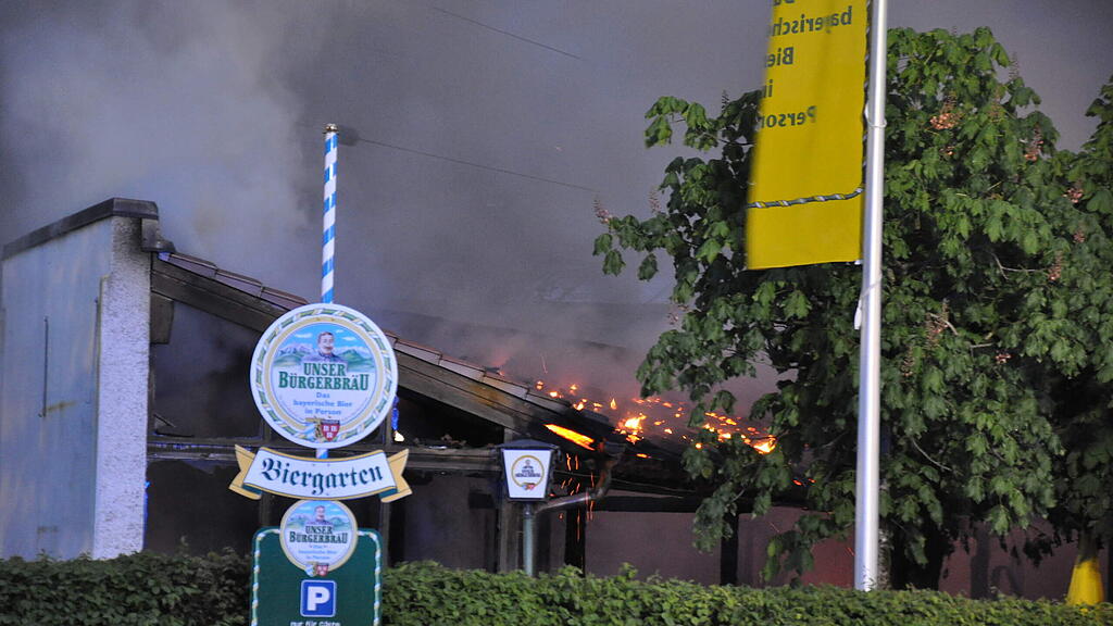 Bad Reichenhall, Brand, Gaststätte