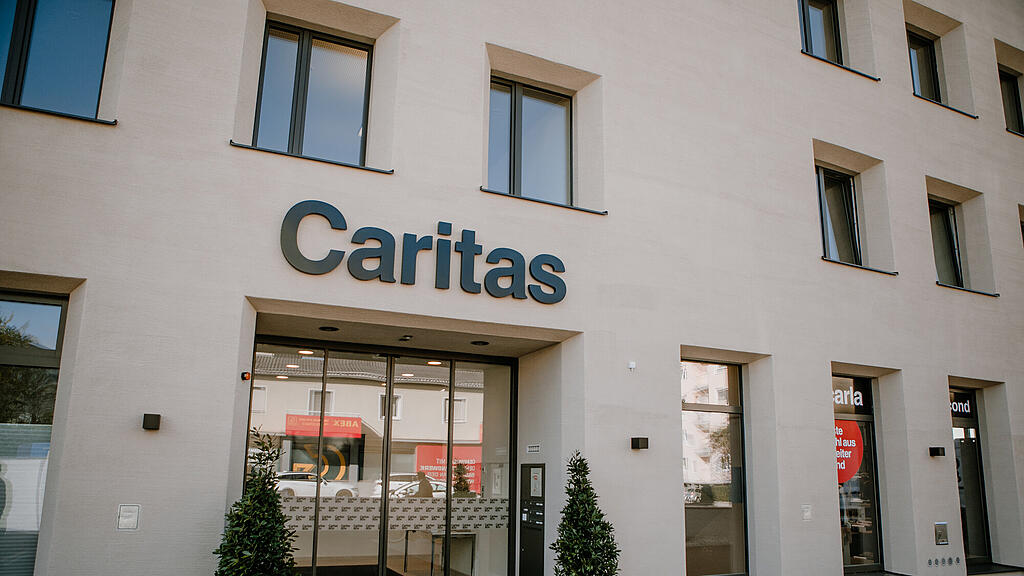 Eröffnung, Caritas-Zentrale