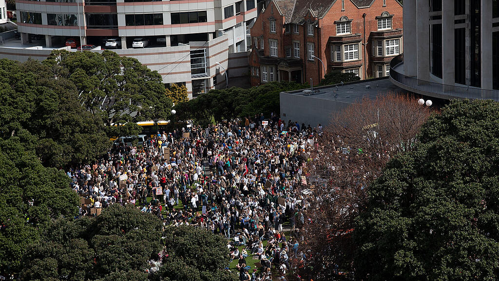 Wellingotn, Neuseeland, Fridays for Future, Klimademo