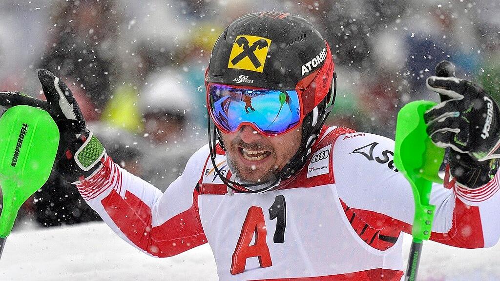 Marcel Hirscher in Kitzbühel