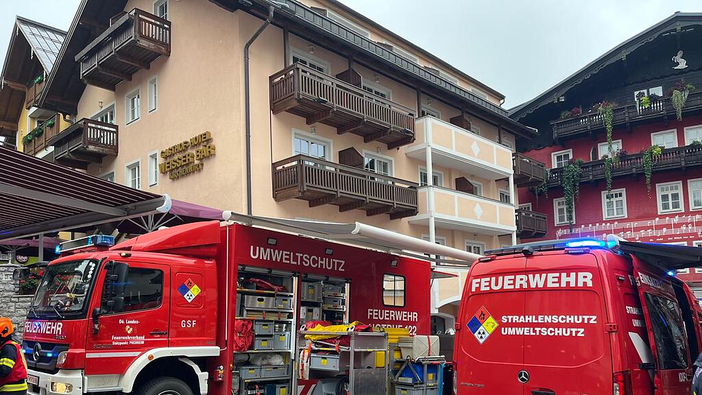 Gasaustritt Hotel St. Wolfgang