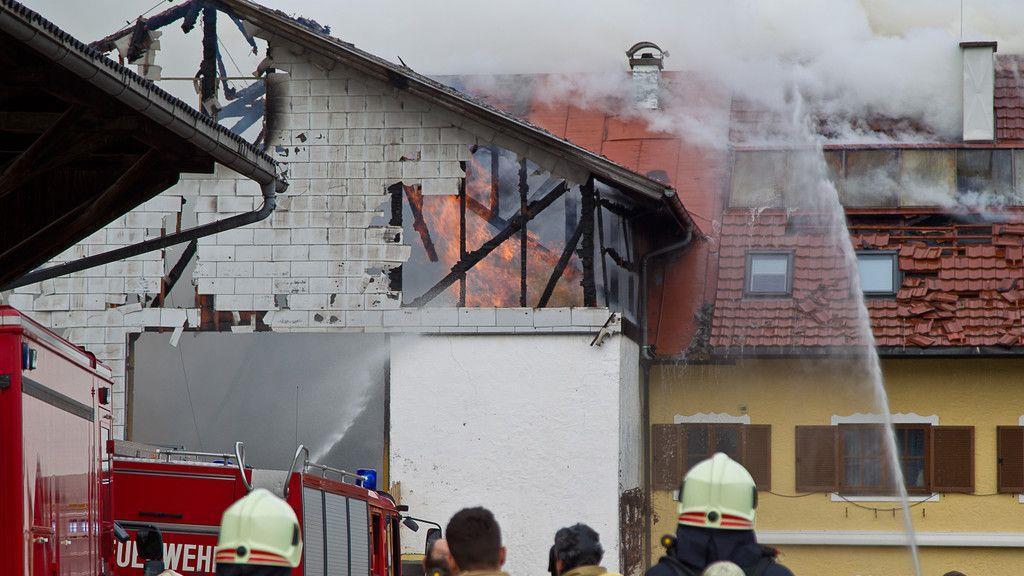 Großbrand in Seekirchen