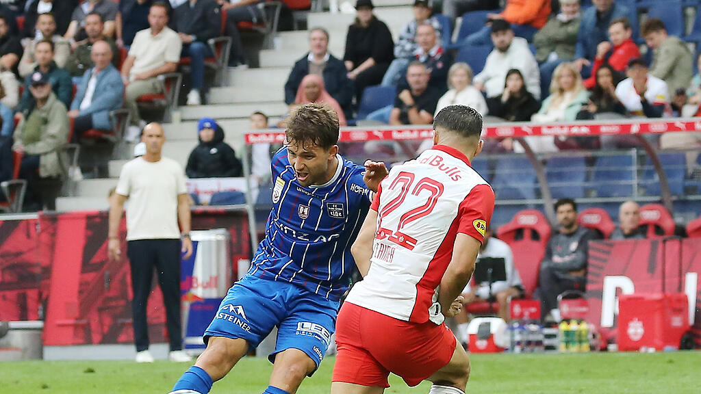 Bundesliga: Red Bull Salzburg gegen Blau-Weiß Linz