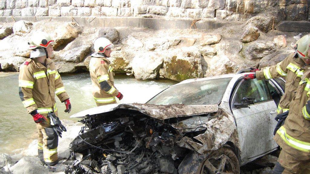 Schwerverletzte auf B166 in Abtenau