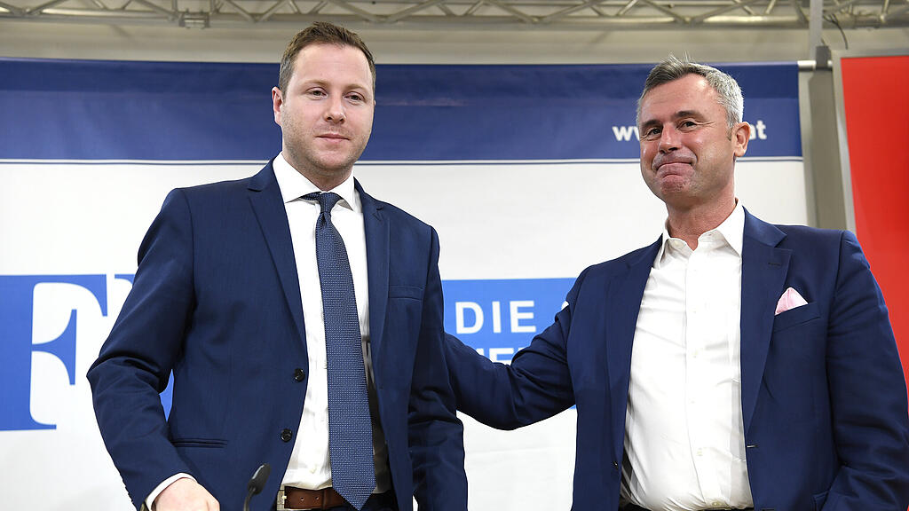 Michael Schnedlitz, Norbert Hofer, FPÖ