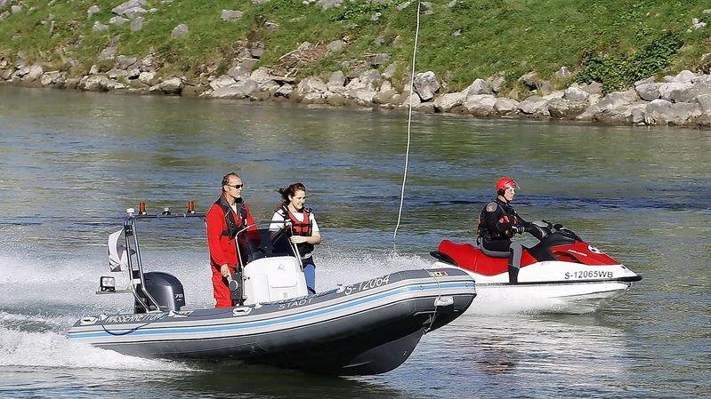Schauübung der Wasserrettung