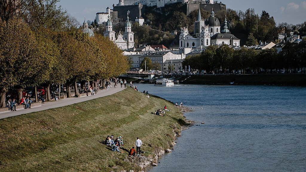 Traumhaftes Wetter in Salzburg