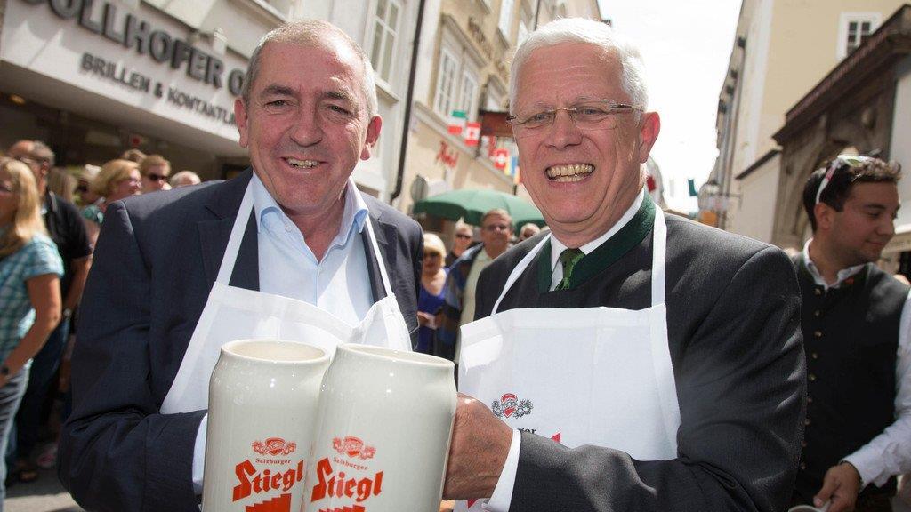 Linzergassenfest 2015 bei Sonnenschein eröffnet