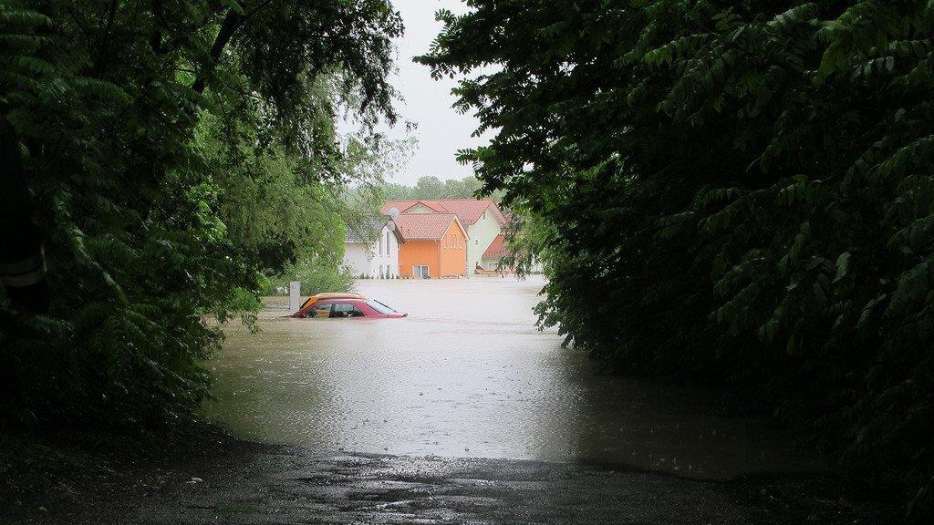 Hochwasseralarm in Bayern