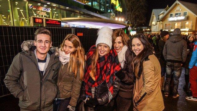 Party beim Snow Break