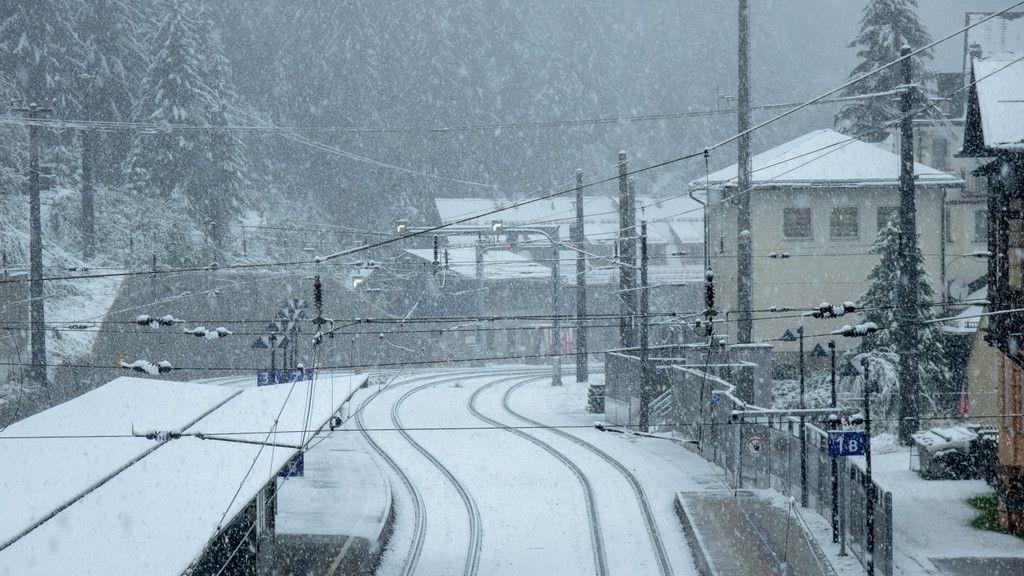 Schnee in Bad Gastein
