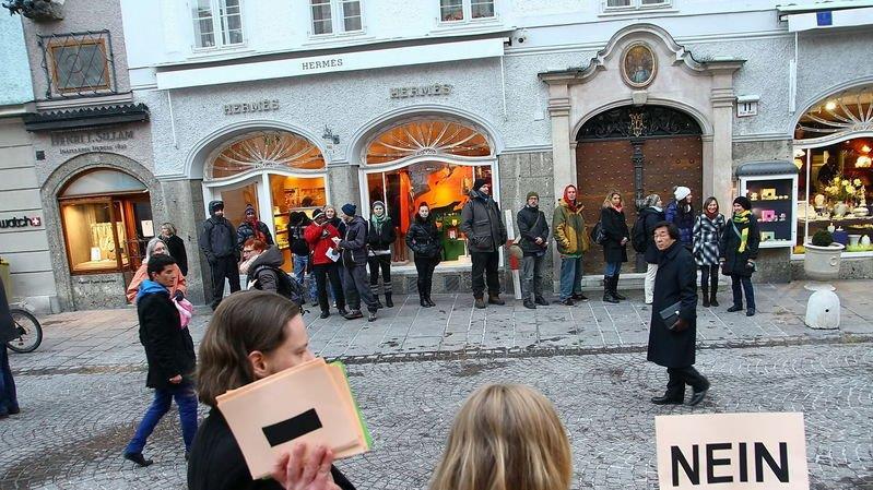 Synbiose-Flashmob am Alten Markt