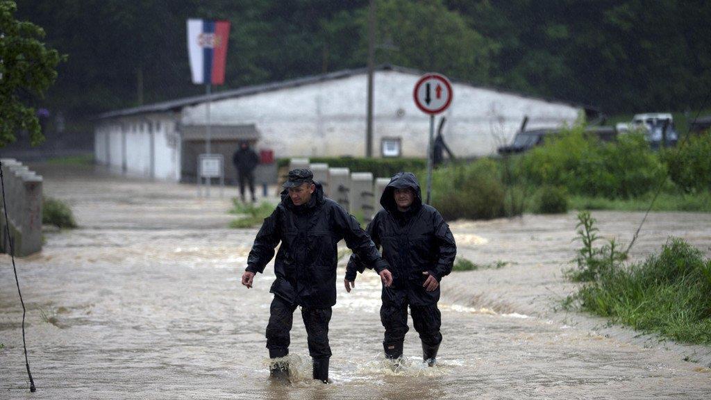 Unwetter am Balkan