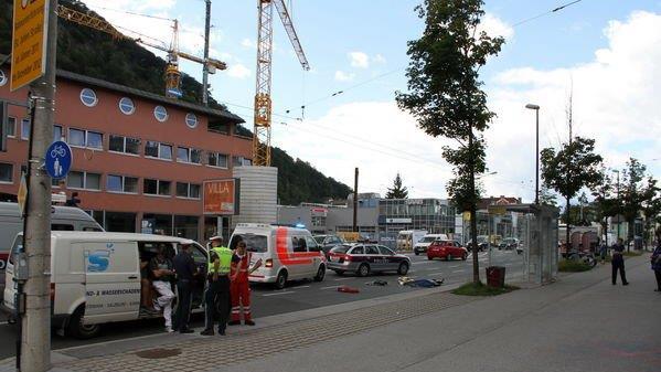 Radfahrerin von Lkw erfasst