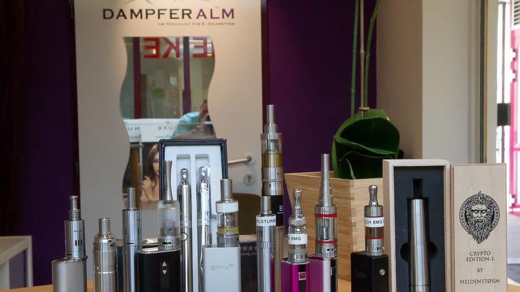 Echte E-Zigaretten  der "Dampferalm"