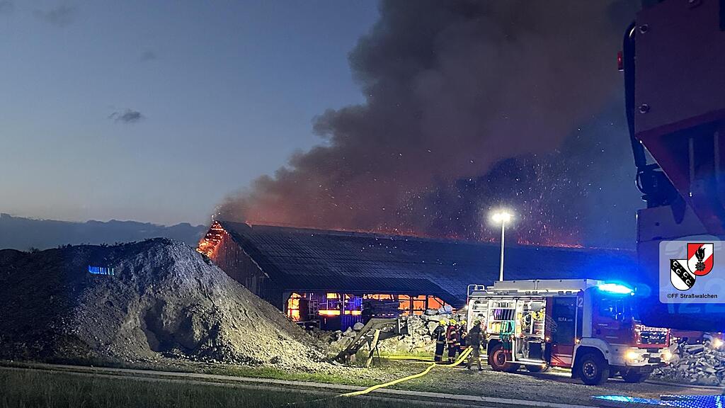 Großbrand in Pöndorf