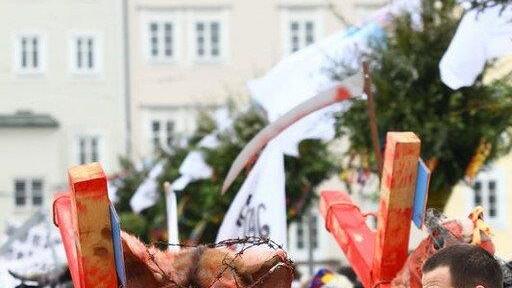 Tierrechtsdemo in Salzburg