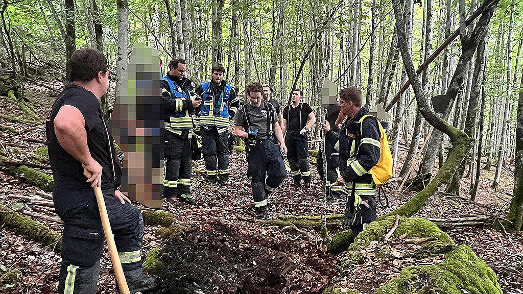 Illegales Lagerfeuer am Königssee