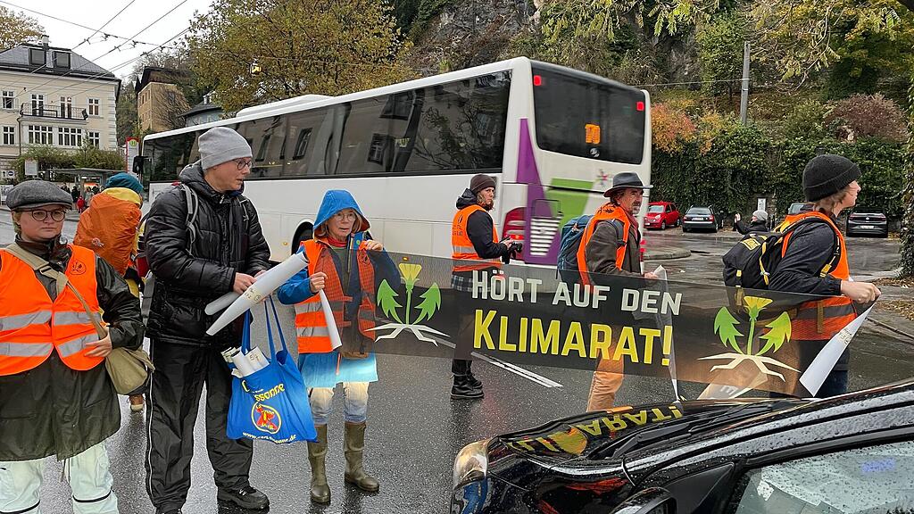 "Letzte Generation": Klima-Protest