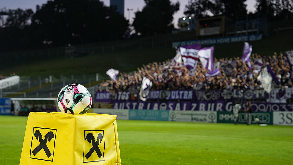 2. Liga: First Vienna gegen Austria Salzburg