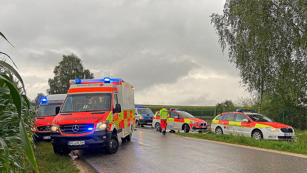 Bayern: Crash zwischen Saaldorf und Surheim
