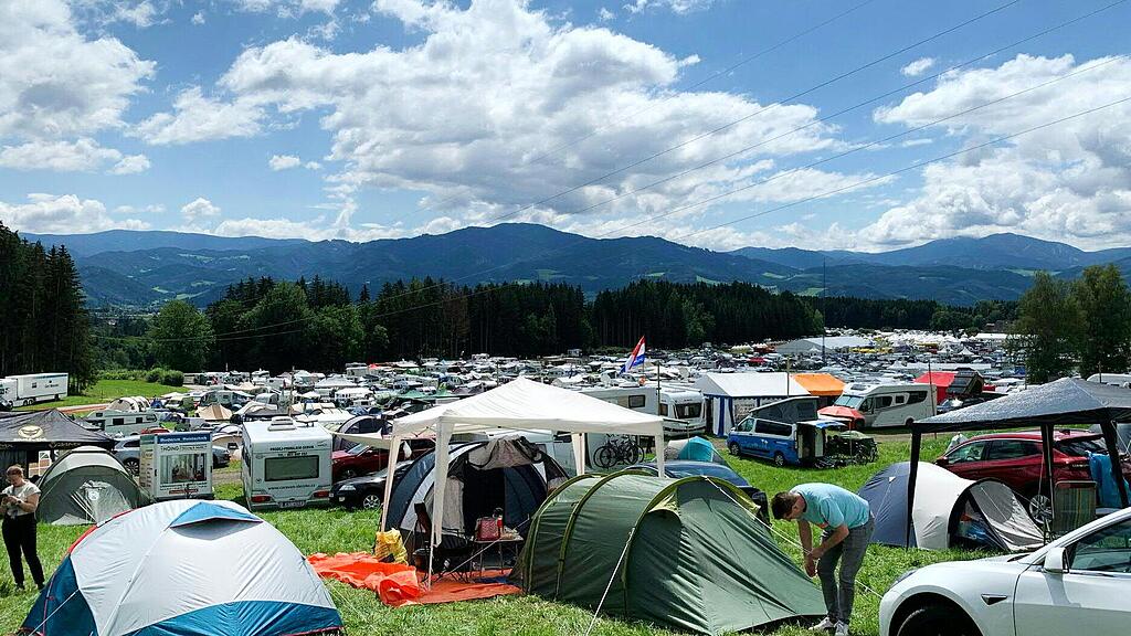 Spielberg Formel 1 Campingplatz