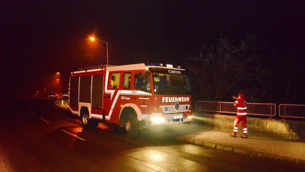 Vermisstensuche am Klausbach