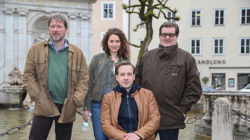 Die Filmcrew zu "Der Tote vom Untersberg"