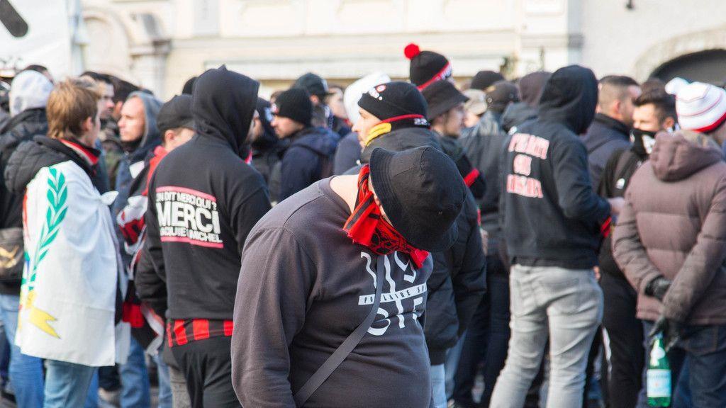 Nizza-Fans sorgen für Polizeieinsatz I