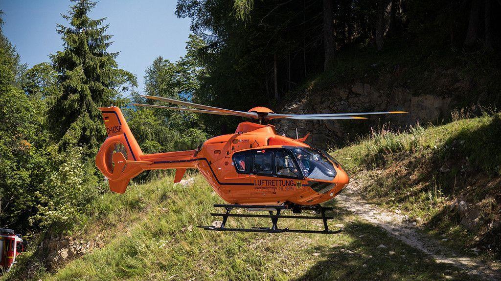 Schwerer Motorradunfall am Rossfeld