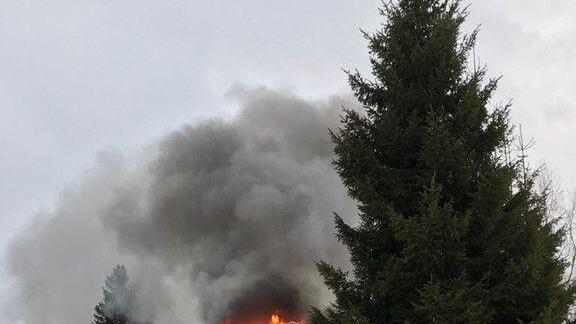 Ederalm in Saalbach-Hinterglemm in Vollbrand, II