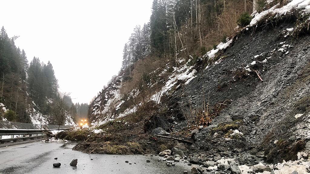 Erdrutsch in Wagrain\/St. Johann